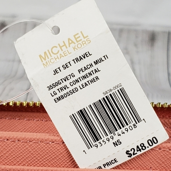 Michael Kors Jet Set LG Continental Wallet - Picture 6 of 6